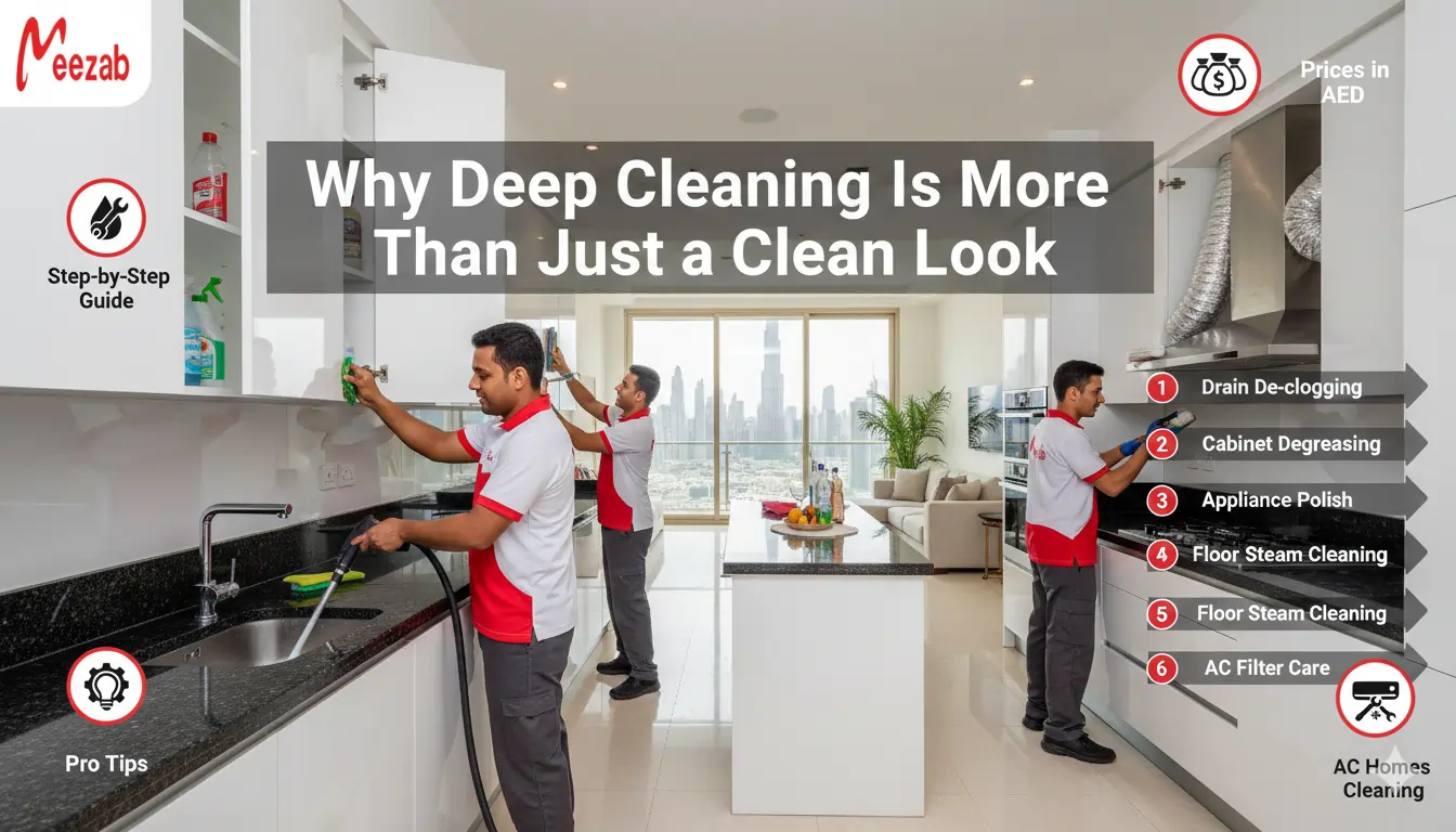 Why Kitchen Deep Cleaning Dubai Is More Than Just a Clean Look
