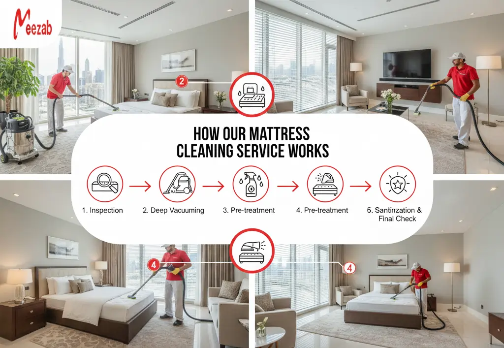 How Our Mattress Cleaning Service Works