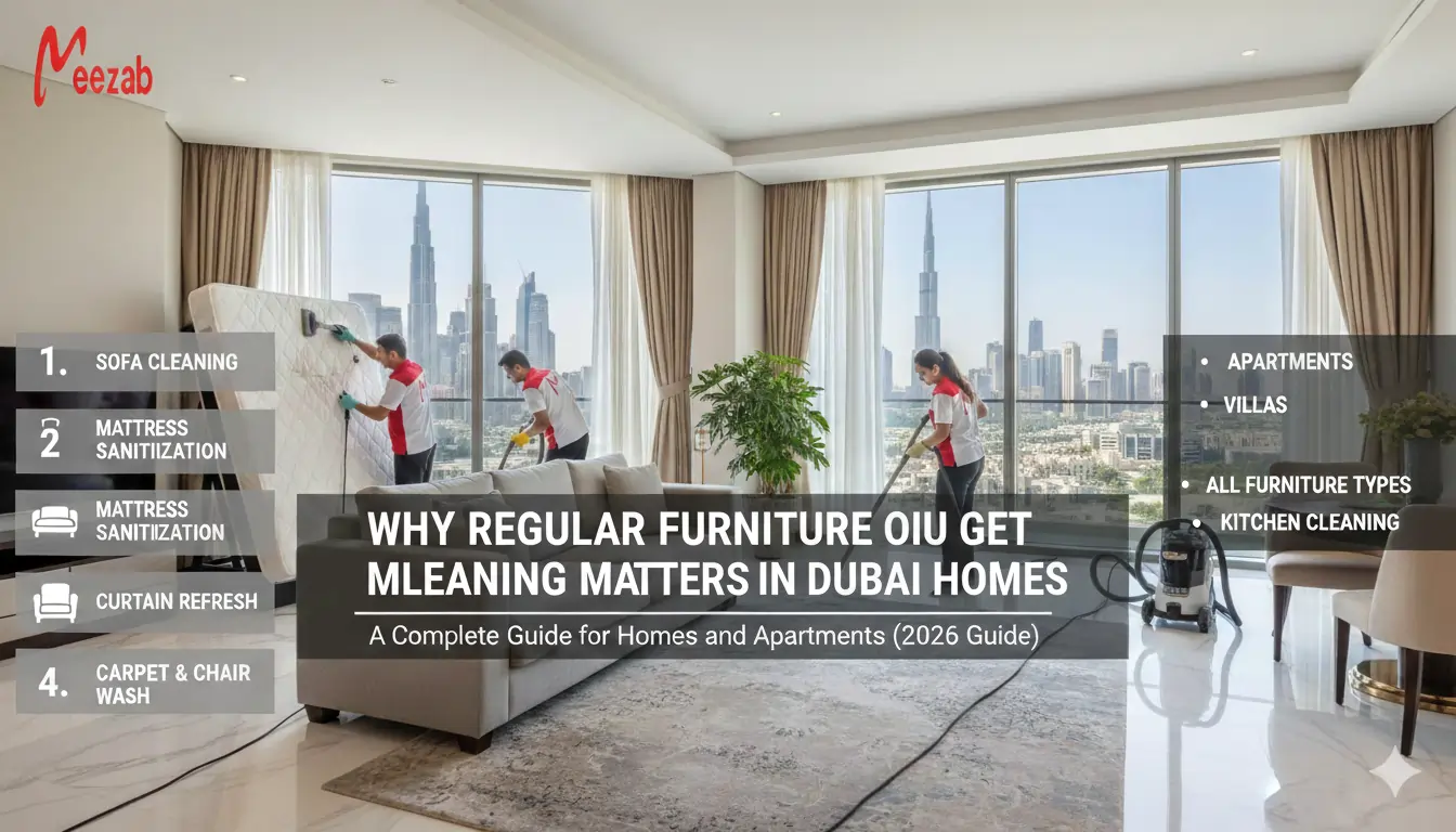 Why Regular Furniture Cleaning Matters in Dubai Homes