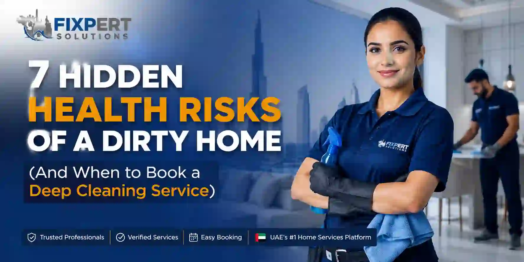 7 Hidden Health Risks of a Dirty Home (And When to Book a Deep Cleaning Service)