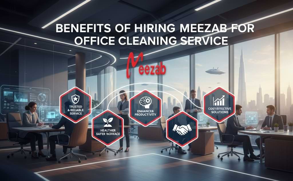 Benefits of Hiring Meezab for Office Cleaning Service by best cleaning company in dubai