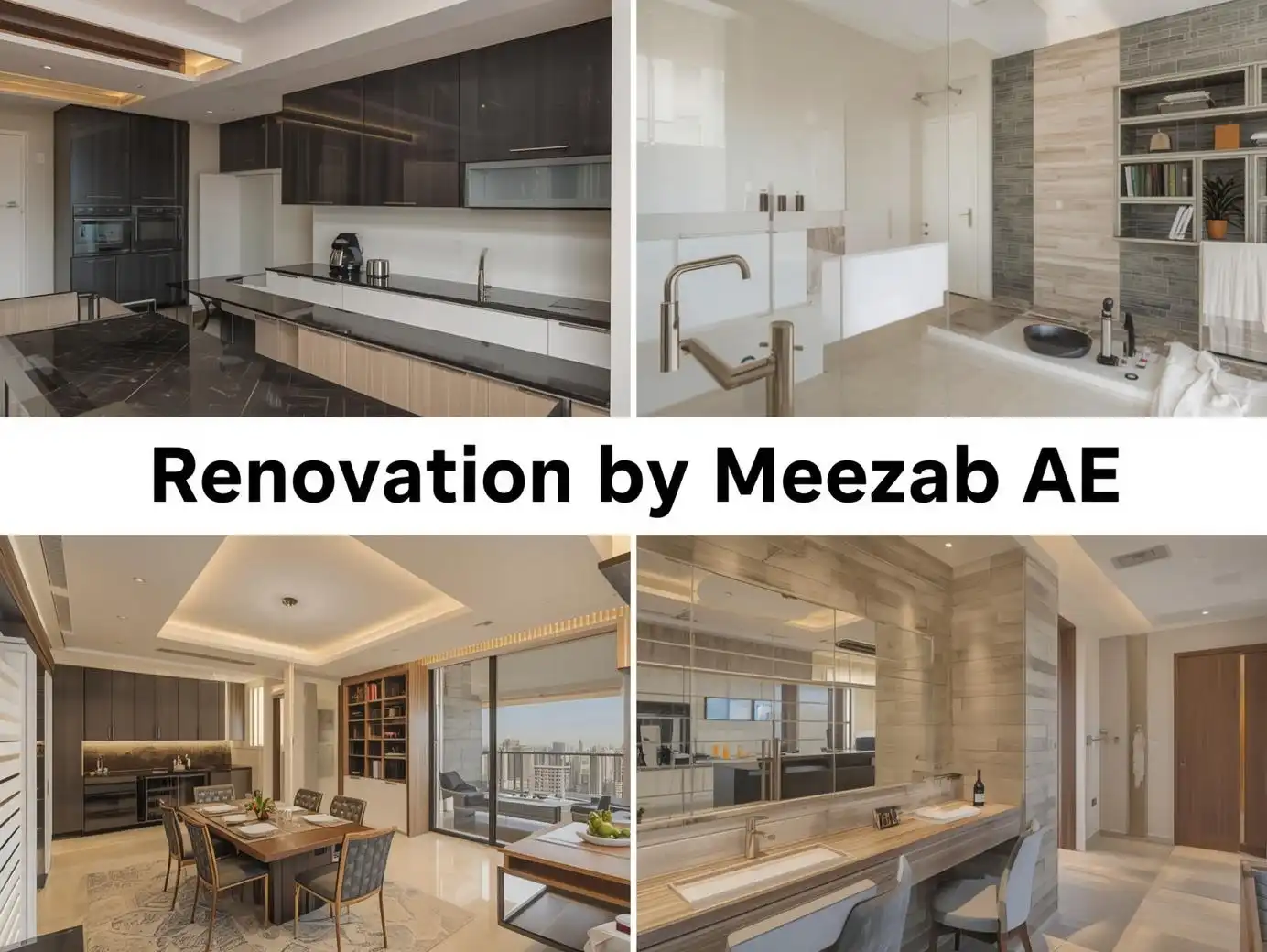 Rnovating & Interior Desinging company in UAE - Meezab AE