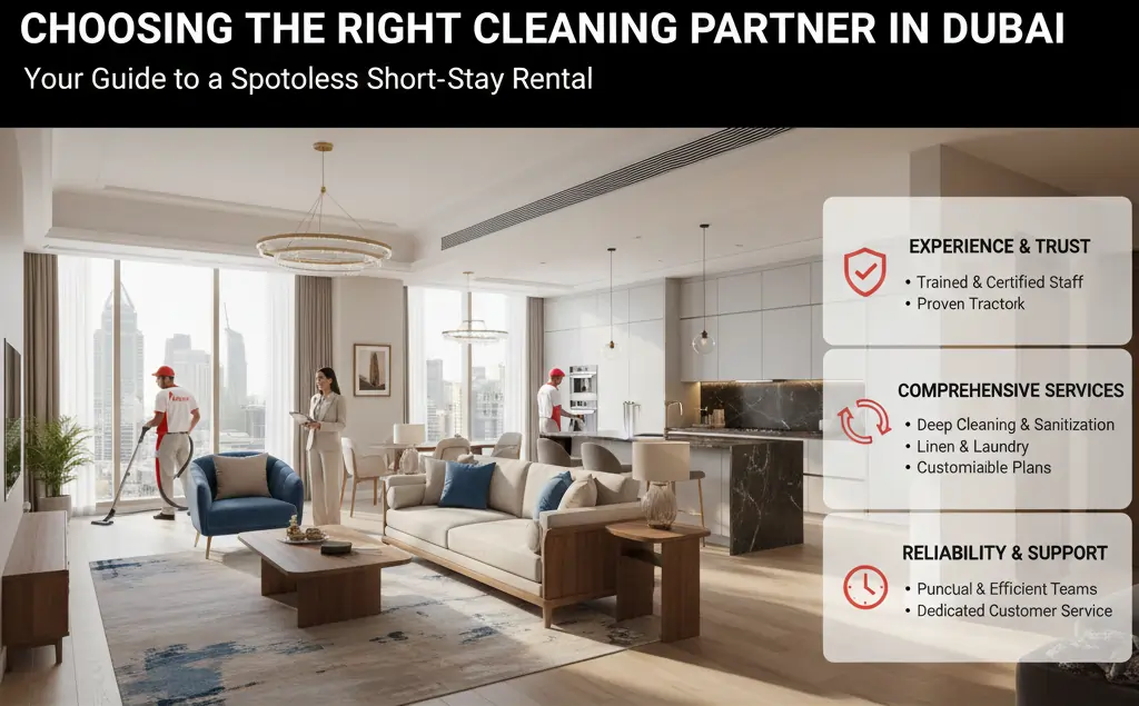 Choosing the right cleaning partner in Dubai