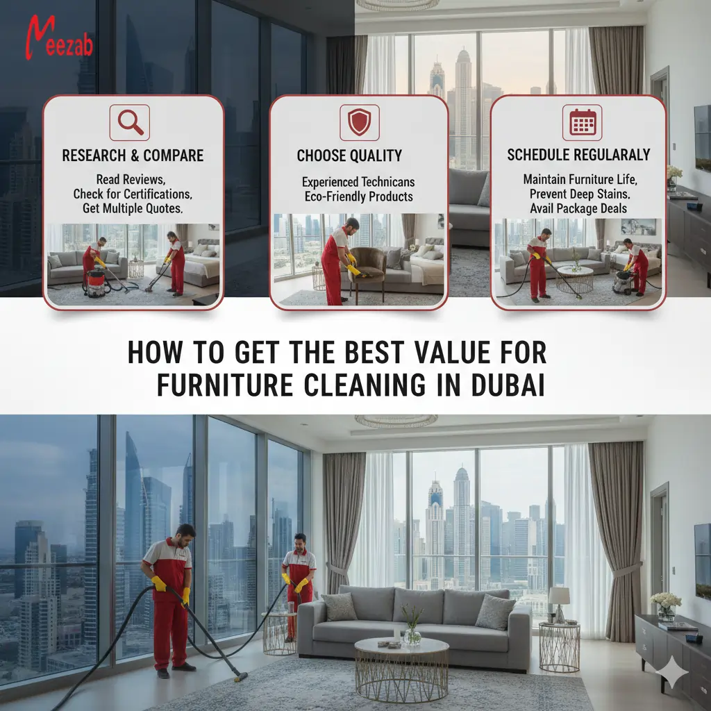 How to Get the Best Value for Furniture Cleaning in Dubai
