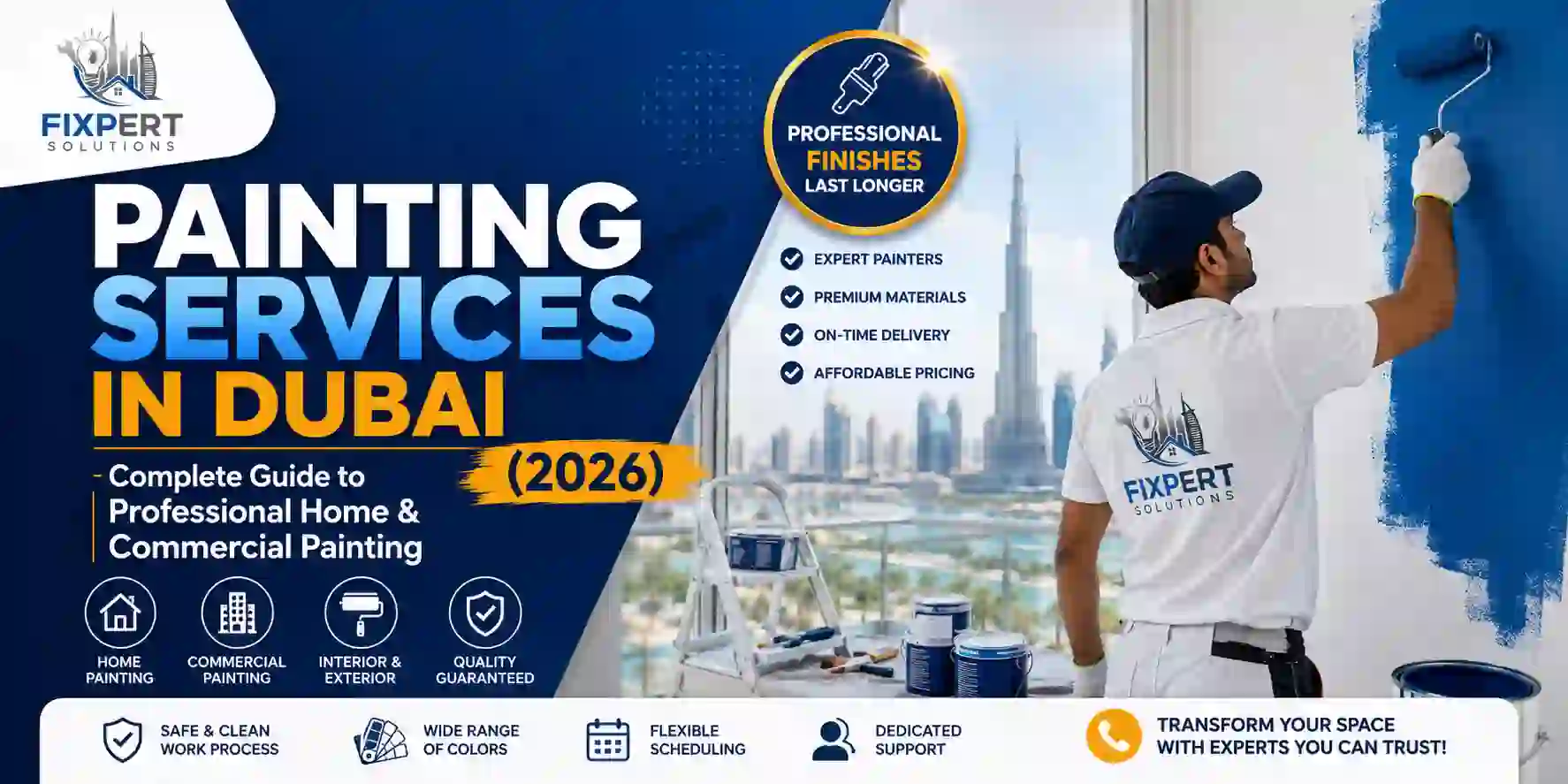Painting Services in Dubai: Complete Guide to Professional Home & Commercial Painting (2026)