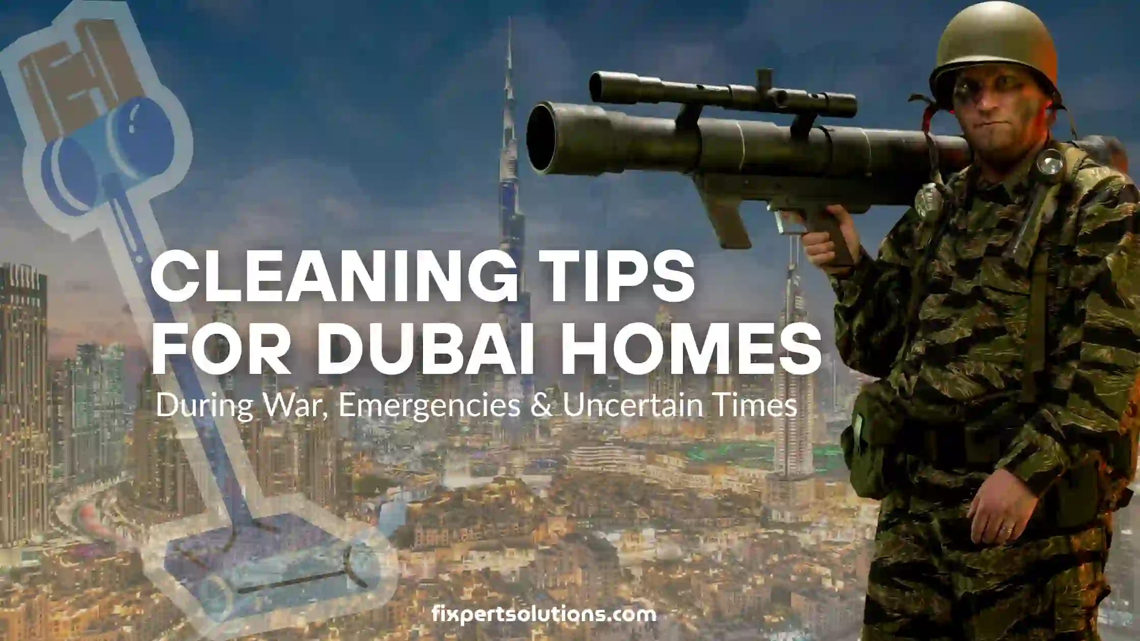 Safe Cleaning Tips for Dubai Homes During Global Crisis Situations (War, Emergencies & Uncertain Times)