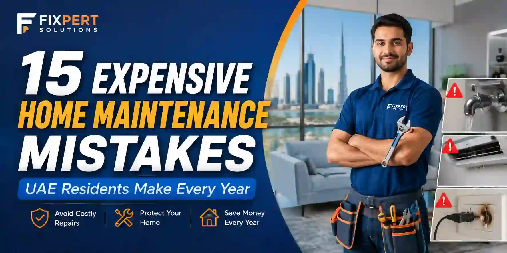 15 Expensive Home Maintenance Mistakes UAE Residents Make Every Year