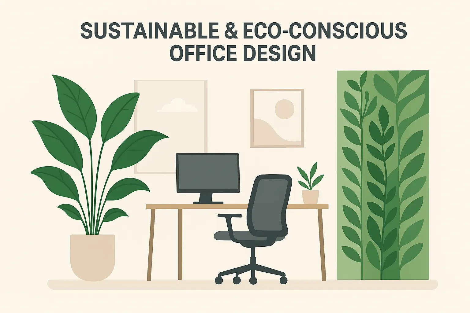 Sustainable & Eco-Conscious Office Design in Dubai - Meezab
